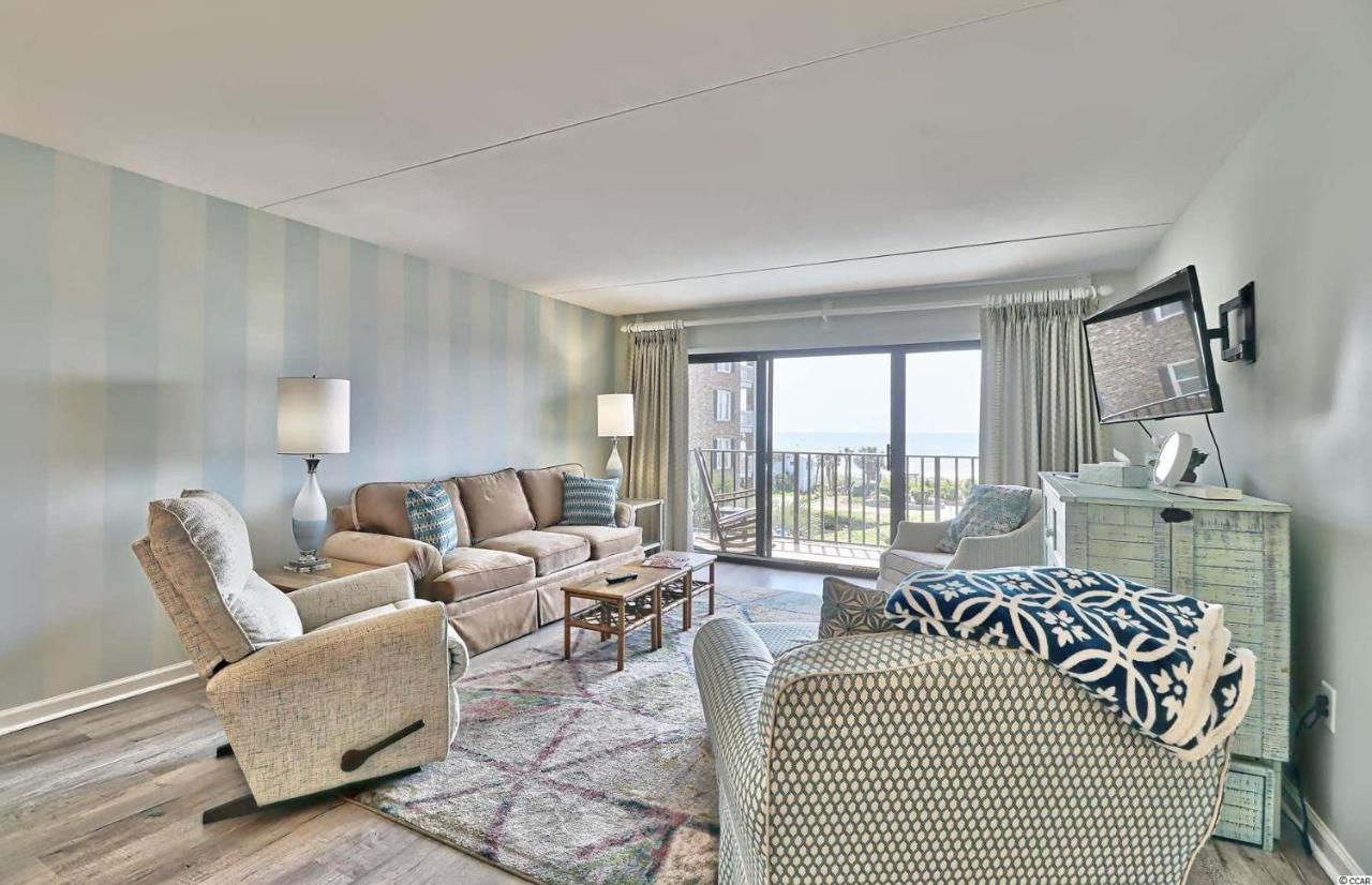Cabana One Unit 302 - 3Rd Floor Oceanfront Condo - Sleeps 6! 2 Bed, 2 Bath 미를 비치 외부 사진